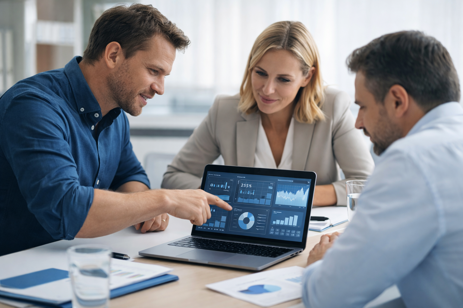 Réunion de pilotage et audit de performance